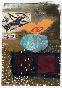 bird's eye map, front