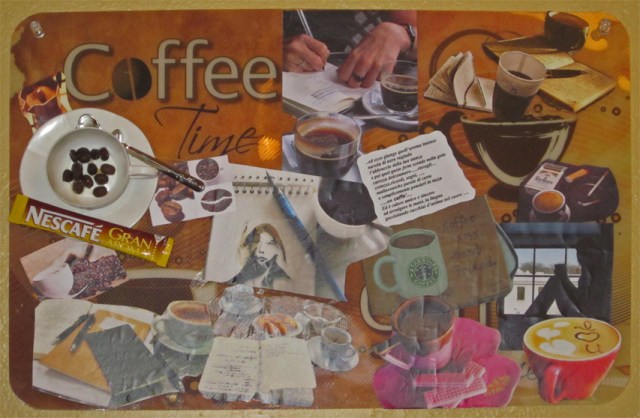 coffee time placemat