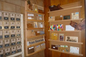 Wooden Postcards at the Stehekin Post Office