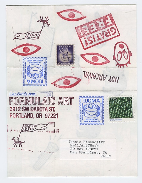 Mail/Art/Book exterior